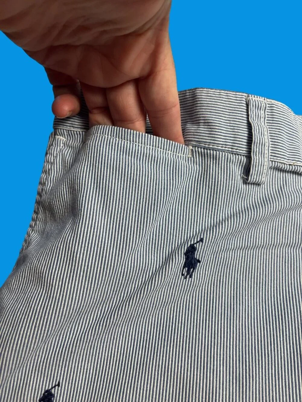 Polo Ralph Lauren zipper flat preppy